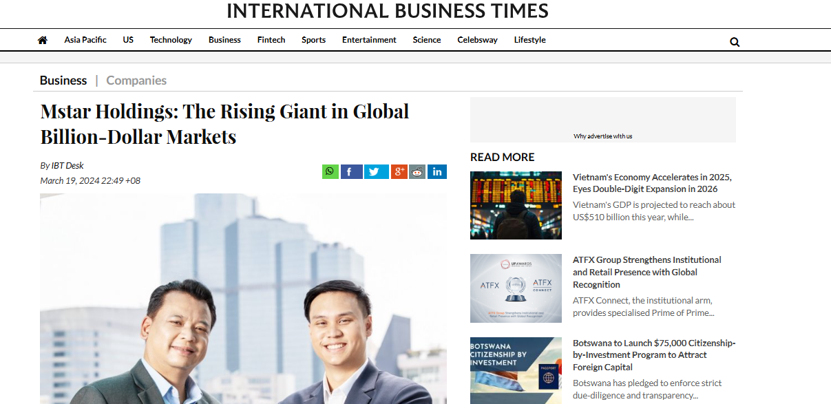 mstar holding singapore news